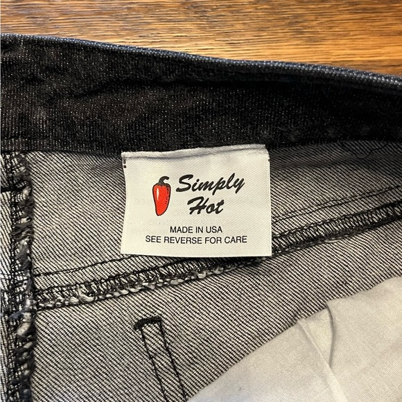 Simply Hot embellished jeans size 8 - Picture 6 of 8